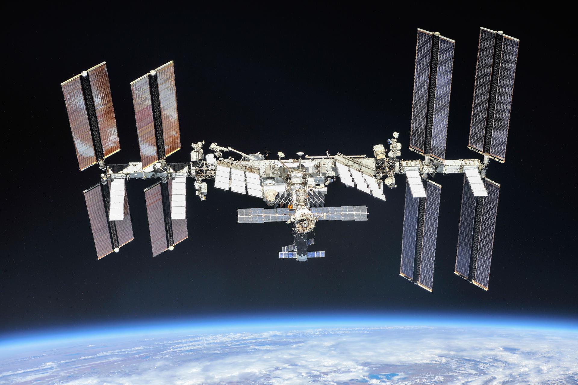 International Space Station.
Pic credits: NASA